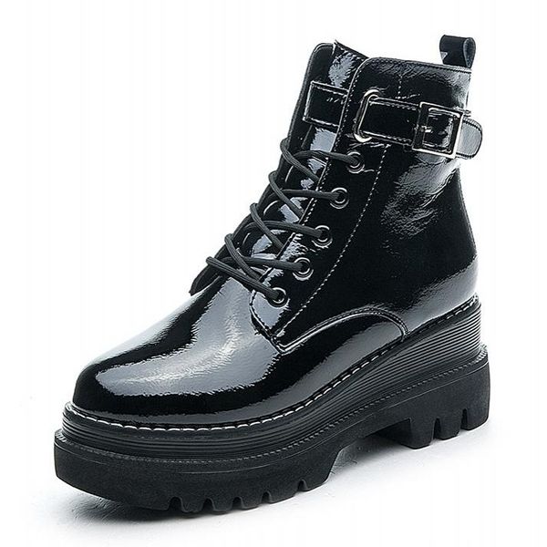 boots women autumn winter comfy durable outsole lace-up fashion woman 2021 genuine leather casual shoes design ankle a0007, Black
boots women autumn winter comfy durable outsole lace-up fashion woman 2021 genuine leather casual shoes design ankle a0007, Black