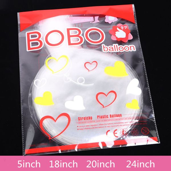 50pcs/ bag bobo ball transparent round ball 5/18/20/24 inch helium balloon can float in the air birthday wedding party plies
50pcs/ bag bobo ball transparent round ball 5/18/20/24 inch helium balloon can float in the air birthday wedding party plies