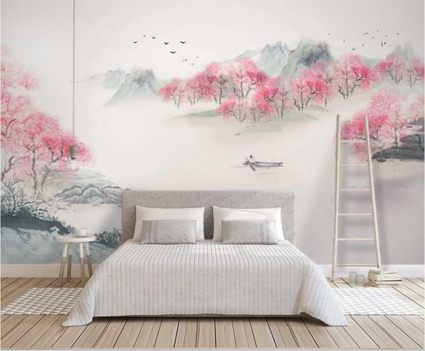 custom mural wallpaper chinese ink landscape sansheng iii ten miles peach blossom tv background wall wallpapers
custom mural wallpaper chinese ink landscape sansheng iii ten miles peach blossom tv background wall wallpapers