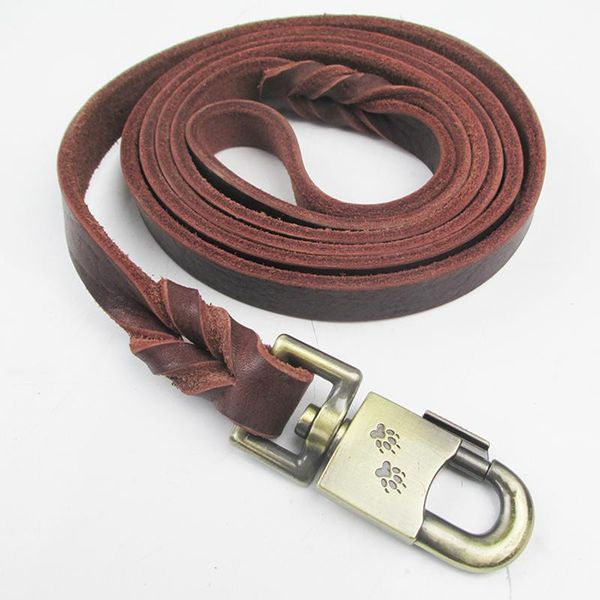 big dog leash genuine leather pet traction rope for german shepherd golden retriever dogs strap length185cm width 1.8cm collars & leashes
big dog leash genuine leather pet traction rope for german shepherd golden retriever dogs strap length185cm width 1.8cm collars & leashes
