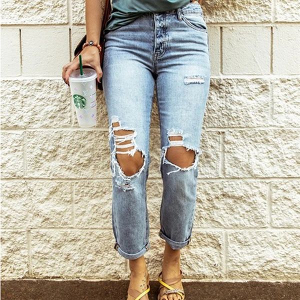 high-bleached waistband ripped mom for the women winter fashion casual wear straight pants blue jeans
high-bleached waistband ripped mom for the women winter fashion casual wear straight pants blue jeans