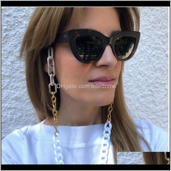 chains eyewear & fashion aessories drop delivery 2021 eyeglasses white acrylic wiith gold color plated metal chunky chain sile loops sunglas
chains eyewear & fashion aessories drop delivery 2021 eyeglasses white acrylic wiith gold color plated metal chunky chain sile loops sunglas