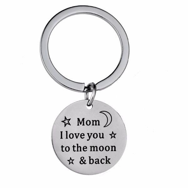 keychains 12pc/lot mom i love you to the moon & back stainless steel keychain family mothers keyring gift for women mommy key chains rings, Silver
keychains 12pc/lot mom i love you to the moon & back stainless steel keychain family mothers keyring gift for women mommy key chains rings, Silver