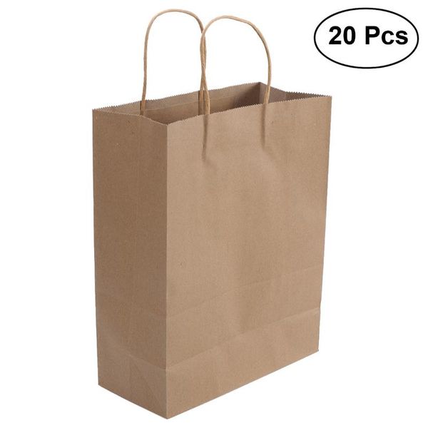 gift wrap 20pcs kraft paper bags with handle party bag birthday wedding graduation baby shower christmas shopping favor present
gift wrap 20pcs kraft paper bags with handle party bag birthday wedding graduation baby shower christmas shopping favor present