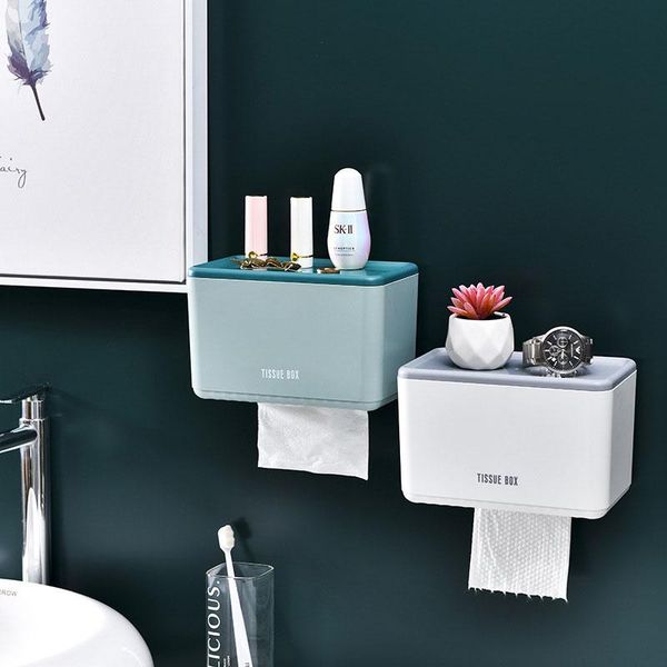 toilet paper holders household wall hanging holder plastic tissue box waterproof multi-functional storage rack bathroom accessories
toilet paper holders household wall hanging holder plastic tissue box waterproof multi-functional storage rack bathroom accessories