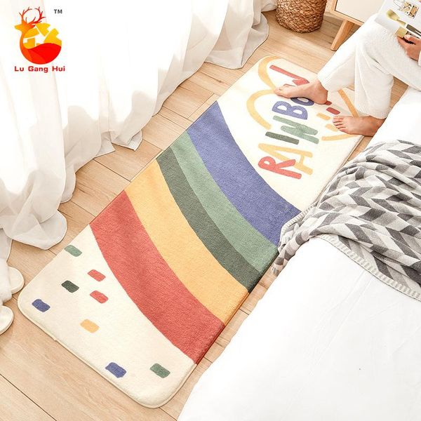 cartoon home living room sofa long carpet floor mat bedroom bedside lamb velvet non-slip bath mats
cartoon home living room sofa long carpet floor mat bedroom bedside lamb velvet non-slip bath mats