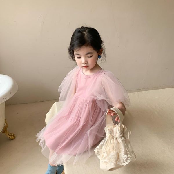girl's dresses children short sleeve mesh dress bubble princess for sweet baby 2021 summer infant girl lace, Red;yellow
girl's dresses children short sleeve mesh dress bubble princess for sweet baby 2021 summer infant girl lace, Red;yellow
