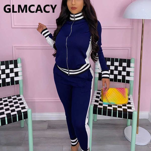 two piece set plus size women long sleeve zipper & bodycon pant autumn suit 210702, White
two piece set plus size women long sleeve zipper & bodycon pant autumn suit 210702, White