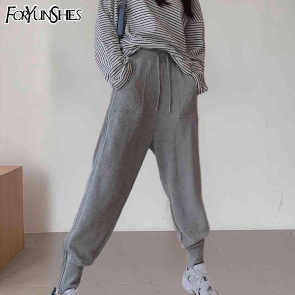women's pants & capris foryunshes harem sweatpants women joggers pant autumn fashion korean style femme high waist loose casual sport t, Black;white
women's pants & capris foryunshes harem sweatpants women joggers pant autumn fashion korean style femme high waist loose casual sport t, Black;white