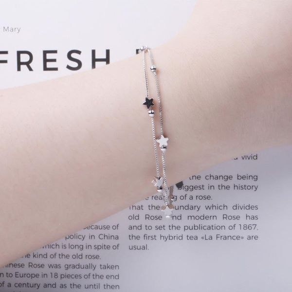 charm bracelets bracelet transshipment pearl for women star double-layer jewelry accesorios wholesale pulseras, Golden;silver
charm bracelets bracelet transshipment pearl for women star double-layer jewelry accesorios wholesale pulseras, Golden;silver