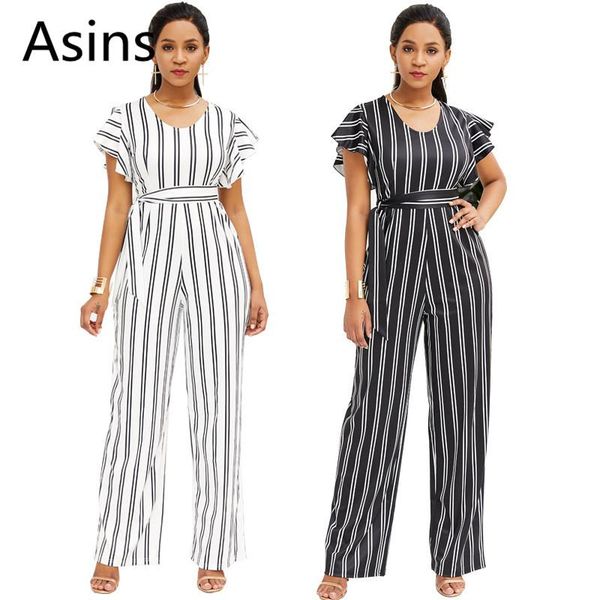 women's jumpsuits & rompers asins womens jumpsuit 2021 summer women casual fashion o neck ruffles sashes striped printing loose sexy, Black;white
women's jumpsuits & rompers asins womens jumpsuit 2021 summer women casual fashion o neck ruffles sashes striped printing loose sexy, Black;white
