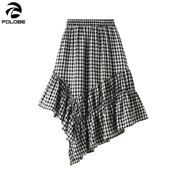 skirts folobe 2021 summer vintage plaid women irregular ruffles patchwork a-line high waist fashion korean sweet skirt female, Black
skirts folobe 2021 summer vintage plaid women irregular ruffles patchwork a-line high waist fashion korean sweet skirt female, Black