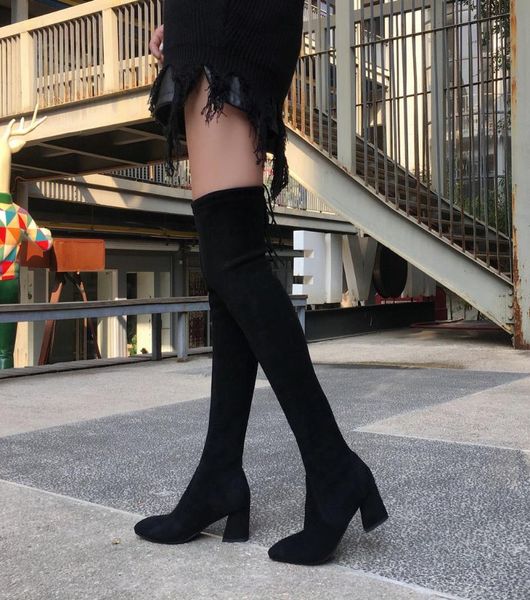 boots autumn/winter 2021 women knee-high genuine leather female european brand knight stretch handmade, Black
boots autumn/winter 2021 women knee-high genuine leather female european brand knight stretch handmade, Black
