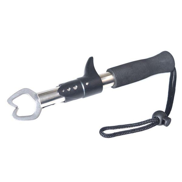 fishing tackle tools useful portable fish gripper stainless steel handle grab carp lip grip accessories
fishing tackle tools useful portable fish gripper stainless steel handle grab carp lip grip accessories