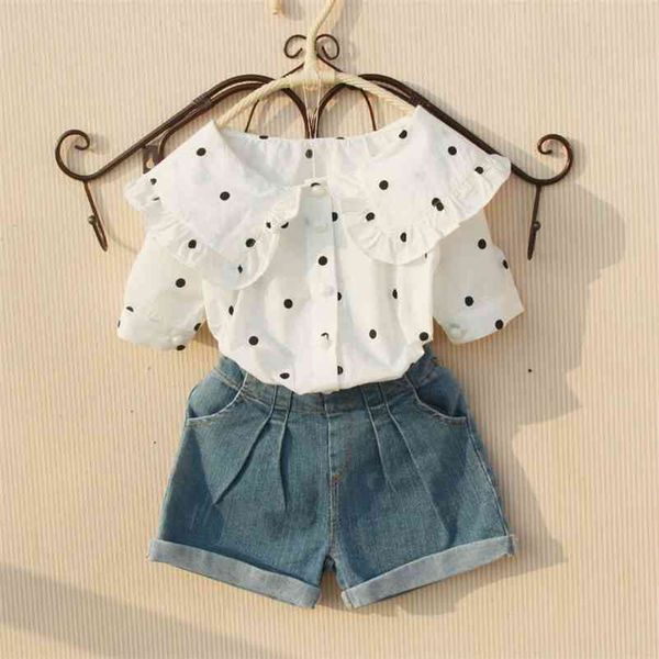 kids blouse for girls spring fall children blouses long sleeve white dot baby clothes 8 to 12 teen shirts 210622, White;black
kids blouse for girls spring fall children blouses long sleeve white dot baby clothes 8 to 12 teen shirts 210622, White;black