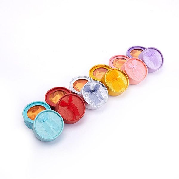 gift wrap 6pcs/lot round bowknot jewelry boxes ring packaging box diy birthday festival decoration
gift wrap 6pcs/lot round bowknot jewelry boxes ring packaging box diy birthday festival decoration