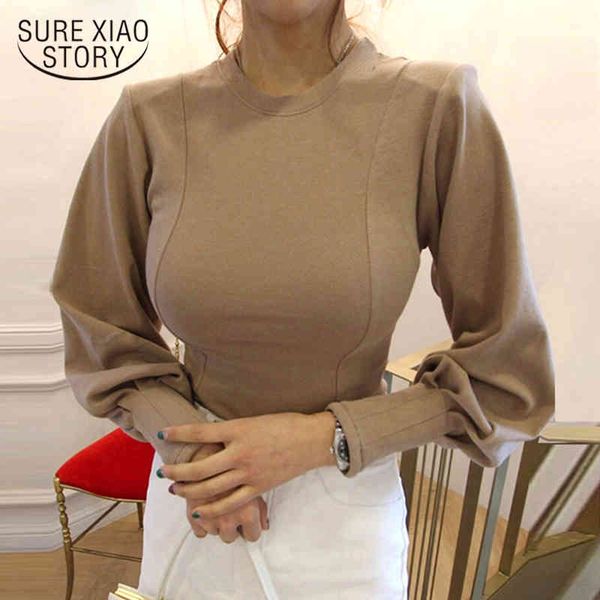 korean o-neck lantern sleeve blouse autumn vintage shirts loose women and bloues blusas mujer 12190 210415, White
korean o-neck lantern sleeve blouse autumn vintage shirts loose women and bloues blusas mujer 12190 210415, White