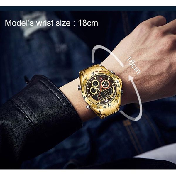 wristwatches naviforce men watch sport watches mens chronograph quartz wristwatch date male clock relogio masculino, Slivery;brown
wristwatches naviforce men watch sport watches mens chronograph quartz wristwatch date male clock relogio masculino, Slivery;brown