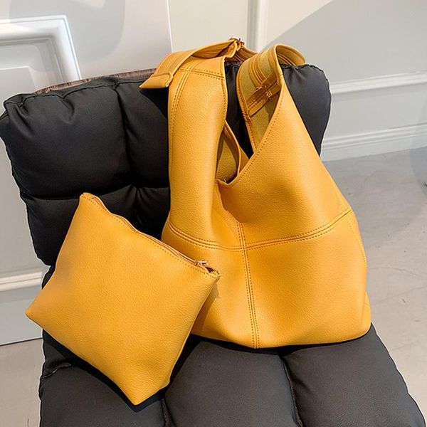 evening bags large capacity bucket shoulder for women 2021 travel shopper female yellow bag 2pcs luxury simple pu leather handbag
evening bags large capacity bucket shoulder for women 2021 travel shopper female yellow bag 2pcs luxury simple pu leather handbag