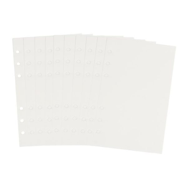 sheets a6 empty refill paper loose-leaf replacement core practical notebook for students staff use white notepads, Purple;pink
sheets a6 empty refill paper loose-leaf replacement core practical notebook for students staff use white notepads, Purple;pink