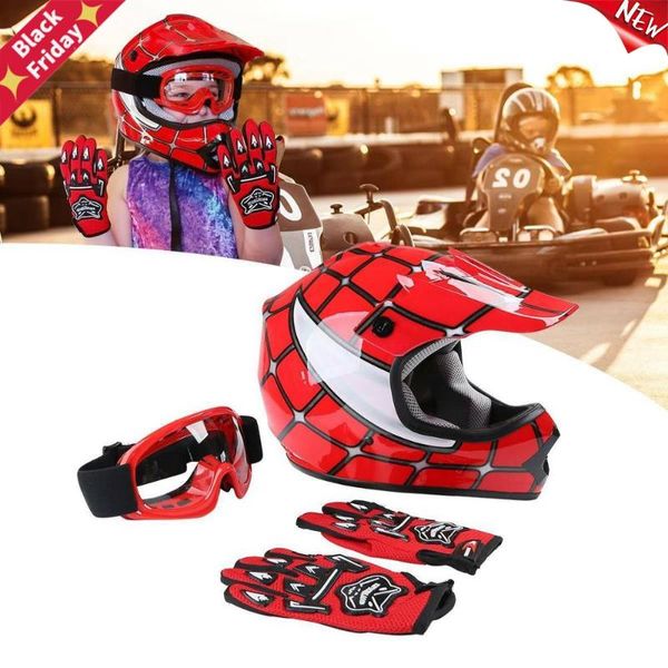motorcycle dot sports safty helmet youth kid child red spider net dirt bike motocross atv goggles+gloves s~xl full face helmets
motorcycle dot sports safty helmet youth kid child red spider net dirt bike motocross atv goggles+gloves s~xl full face helmets