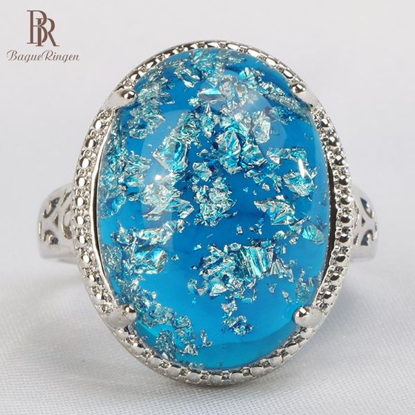cluster rings bague ringen silver 925 jewelry for charm lady with blue opal gemstones women party wholesale gift size 6-10 wedding, Golden;silver
cluster rings bague ringen silver 925 jewelry for charm lady with blue opal gemstones women party wholesale gift size 6-10 wedding, Golden;silver