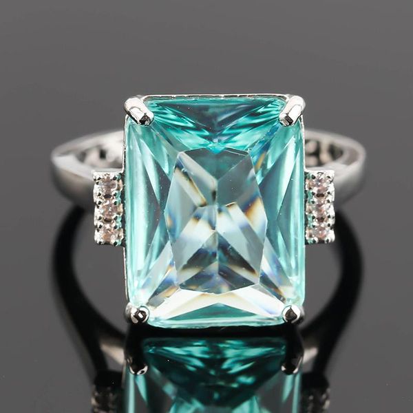 cluster rings charm large square stone engagement ring silver color cubic zirconia for women wedding party jewelry accessories wholesale, Golden;silver
cluster rings charm large square stone engagement ring silver color cubic zirconia for women wedding party jewelry accessories wholesale, Golden;silver
