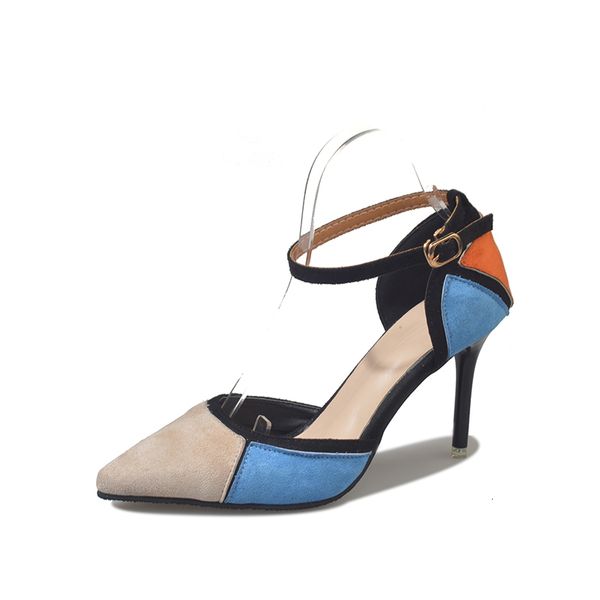 dress shoes fashion women thick heel sandals color matching high heels wild pointed toe female pumps working single 8bno, Black
dress shoes fashion women thick heel sandals color matching high heels wild pointed toe female pumps working single 8bno, Black