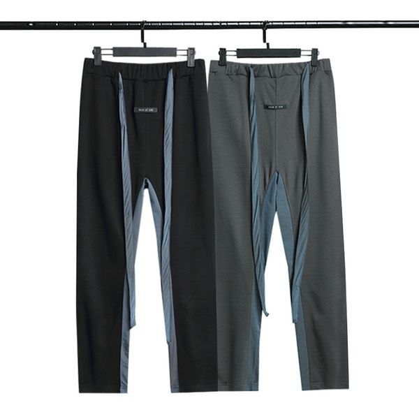 fog double track high street hip hop drawstring ribbon small foot chao brand men's and women's terry casual pants, Black
fog double track high street hip hop drawstring ribbon small foot chao brand men's and women's terry casual pants, Black