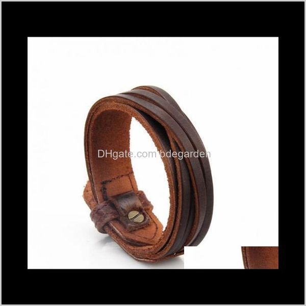 charm bracelets drop delivery 2021 men women wristband vintage punk multilayer braided thin leather bracelet jewelry couples gif, Golden;silver
charm bracelets drop delivery 2021 men women wristband vintage punk multilayer braided thin leather bracelet jewelry couples gif, Golden;silver