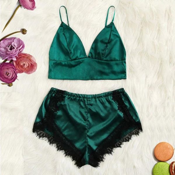 bras sets 2021 women's lingerie bra set women satin lace trim camisole shorts sleepwear backless pajamas dropship #d, Red;black
bras sets 2021 women's lingerie bra set women satin lace trim camisole shorts sleepwear backless pajamas dropship #d, Red;black