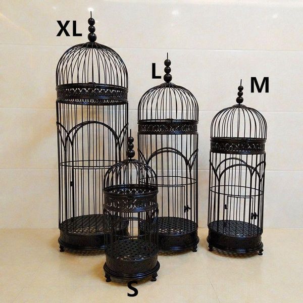 bird cages 1pcs wrought iron floor cage large window wedding props european-style decorative
bird cages 1pcs wrought iron floor cage large window wedding props european-style decorative