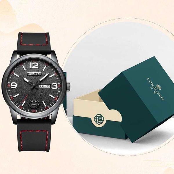 wristwatches lonqueen men's quartz watch imported movement sapphire mirror luminous silicone date exquisite design fashion men wristwat, Slivery;brown
wristwatches lonqueen men's quartz watch imported movement sapphire mirror luminous silicone date exquisite design fashion men wristwat, Slivery;brown