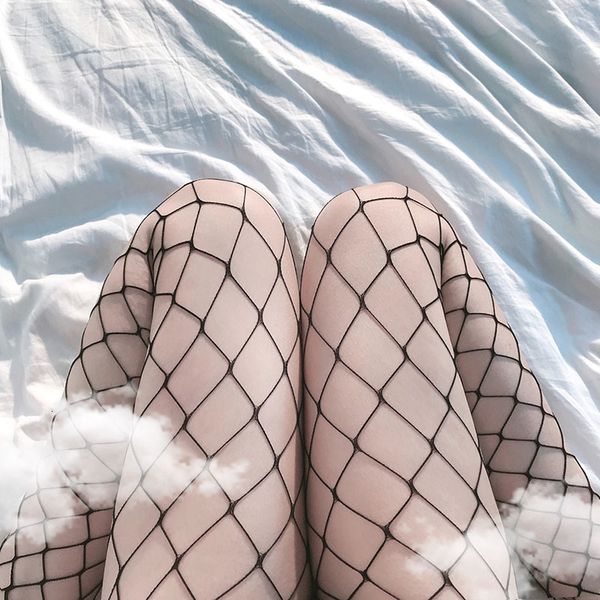 venda quente longo fishnet meias de malha lingerie pele coxa alta meia para mulher, Black;white
venda quente longo fishnet meias de malha lingerie pele coxa alta meia para mulher, Black;white