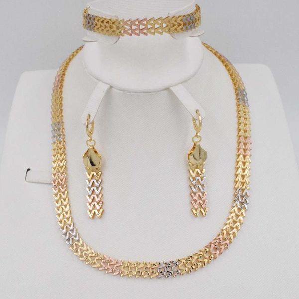 earrings & necklace bridal gift nigerian wedding brand jewelry set wholesale fashio african beads dubai 3color women design, Silver
earrings & necklace bridal gift nigerian wedding brand jewelry set wholesale fashio african beads dubai 3color women design, Silver