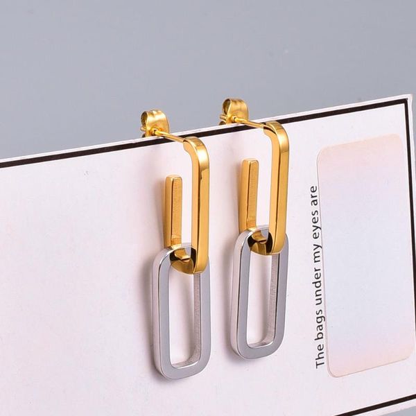 dangle & chandelier stainless steel gold color lock irregular drop earring fashion jewelry brinco wholesale long earrings female party, Silver
dangle & chandelier stainless steel gold color lock irregular drop earring fashion jewelry brinco wholesale long earrings female party, Silver