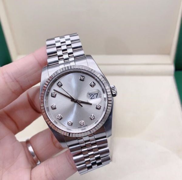 waterproof watches with box paper 116234 36mm calendar sapphire mirror mechanical automatic silver jubilee steel bracelet luxury watch, Slivery;brown
waterproof watches with box paper 116234 36mm calendar sapphire mirror mechanical automatic silver jubilee steel bracelet luxury watch, Slivery;brown