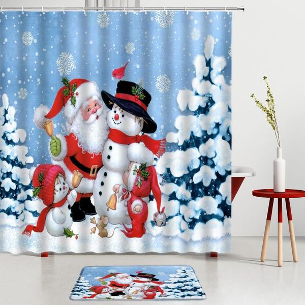 shower curtains christmas santa claus set snowman red bath screens mats kitchen bathroom festival room decoration carpets
shower curtains christmas santa claus set snowman red bath screens mats kitchen bathroom festival room decoration carpets