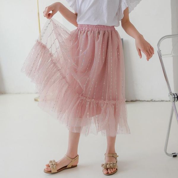 pink white ruffles skirts teenage girls mesh sequin striped summer tutu skirt baby girl clothing kids high waist mid calf, Blue
pink white ruffles skirts teenage girls mesh sequin striped summer tutu skirt baby girl clothing kids high waist mid calf, Blue