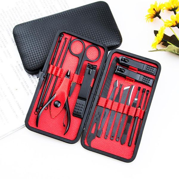 nail art kits 16pcs stainless steel clamp acne removal needles beauty manicure tool kit pedicure supplies clippers scissors suit
nail art kits 16pcs stainless steel clamp acne removal needles beauty manicure tool kit pedicure supplies clippers scissors suit