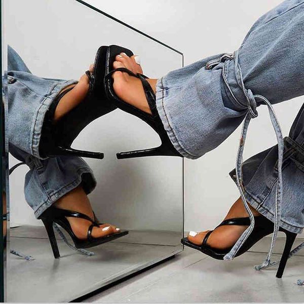 slippers summer women sandals narrow band vintage square toe stilettos heel ankle buckle strap high shoes fddz, Black
slippers summer women sandals narrow band vintage square toe stilettos heel ankle buckle strap high shoes fddz, Black
