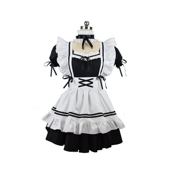women maid cosplay costumes anime black and white dress lolita dresses with headdress cafe cosplay costume halloween party
women maid cosplay costumes anime black and white dress lolita dresses with headdress cafe cosplay costume halloween party