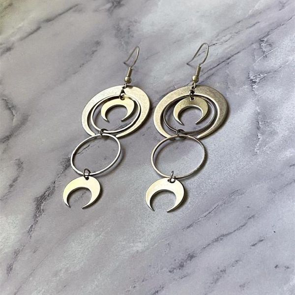 dangle & chandelier silver colour geometric celestial crescent moon earrings drop phase boho witchy hippie jewelry punk statement women gift
dangle & chandelier silver colour geometric celestial crescent moon earrings drop phase boho witchy hippie jewelry punk statement women gift
