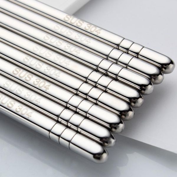 chopsticks 304 stainless steel square hollow non-slip reusable metal chopstick for sushi tableware
chopsticks 304 stainless steel square hollow non-slip reusable metal chopstick for sushi tableware