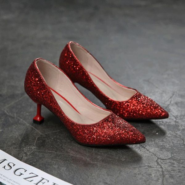 fashion ladies party shoes high heels 6.5cm 8.5cm .5cm solid color office pointed toe bright shining dress, Black
fashion ladies party shoes high heels 6.5cm 8.5cm .5cm solid color office pointed toe bright shining dress, Black