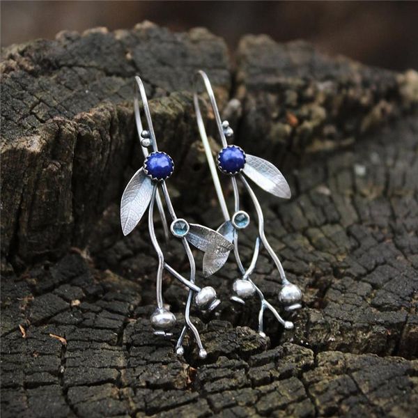 dangle & chandelier vintage blue stone branch leaves hook earrings for women fashion jewelry ethnic tribal statement drop earring accessorie, Silver
dangle & chandelier vintage blue stone branch leaves hook earrings for women fashion jewelry ethnic tribal statement drop earring accessorie, Silver