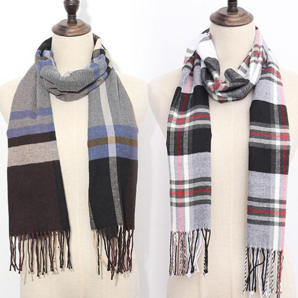 scarves imitation cashmere men's business scarf fashion stable boyfriend dad warm gift, Blue;gray
scarves imitation cashmere men's business scarf fashion stable boyfriend dad warm gift, Blue;gray