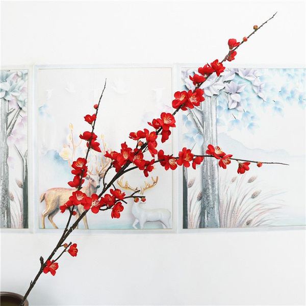 decorative flowers & wreaths 5 pcs/lot artificial plum blossom silk luxury home decoration wedding background simulation branch display wrea
decorative flowers & wreaths 5 pcs/lot artificial plum blossom silk luxury home decoration wedding background simulation branch display wrea