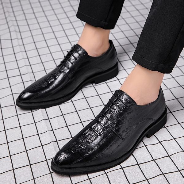 dress shoes business luxury oxford men lace up outdoor breathable leather rubber formal men office party wedding pmxt, Black
dress shoes business luxury oxford men lace up outdoor breathable leather rubber formal men office party wedding pmxt, Black