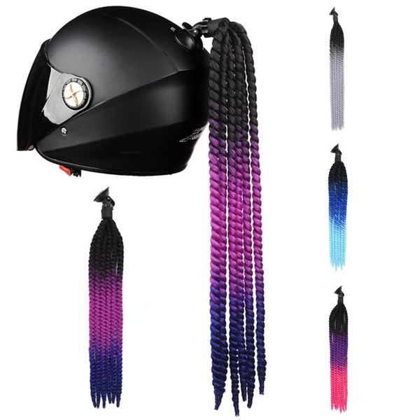 motorcycle helmets 60cm helmet dreadlocks women ponytail braid motocross bicycle coloful punk hair decoration
motorcycle helmets 60cm helmet dreadlocks women ponytail braid motocross bicycle coloful punk hair decoration
